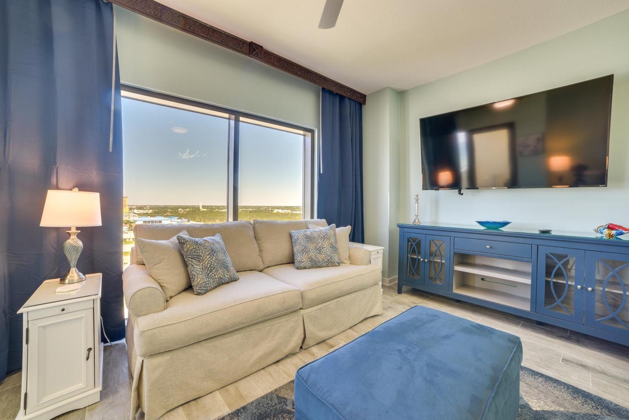 Breezy Panama City Beach Condo With Private Balcony! Eksteriør billede