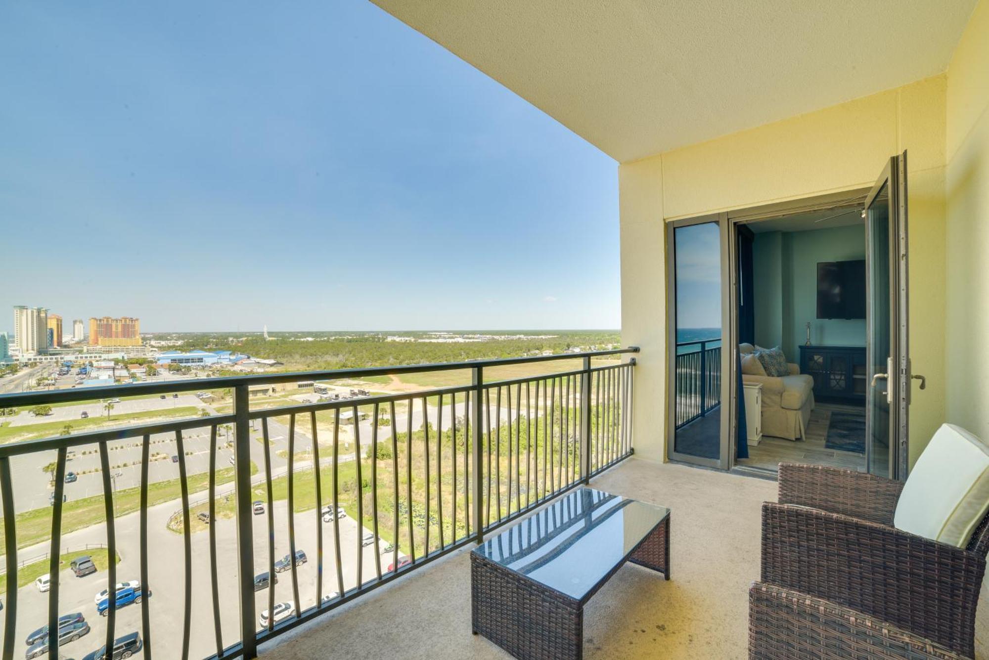 Breezy Panama City Beach Condo With Private Balcony! Eksteriør billede